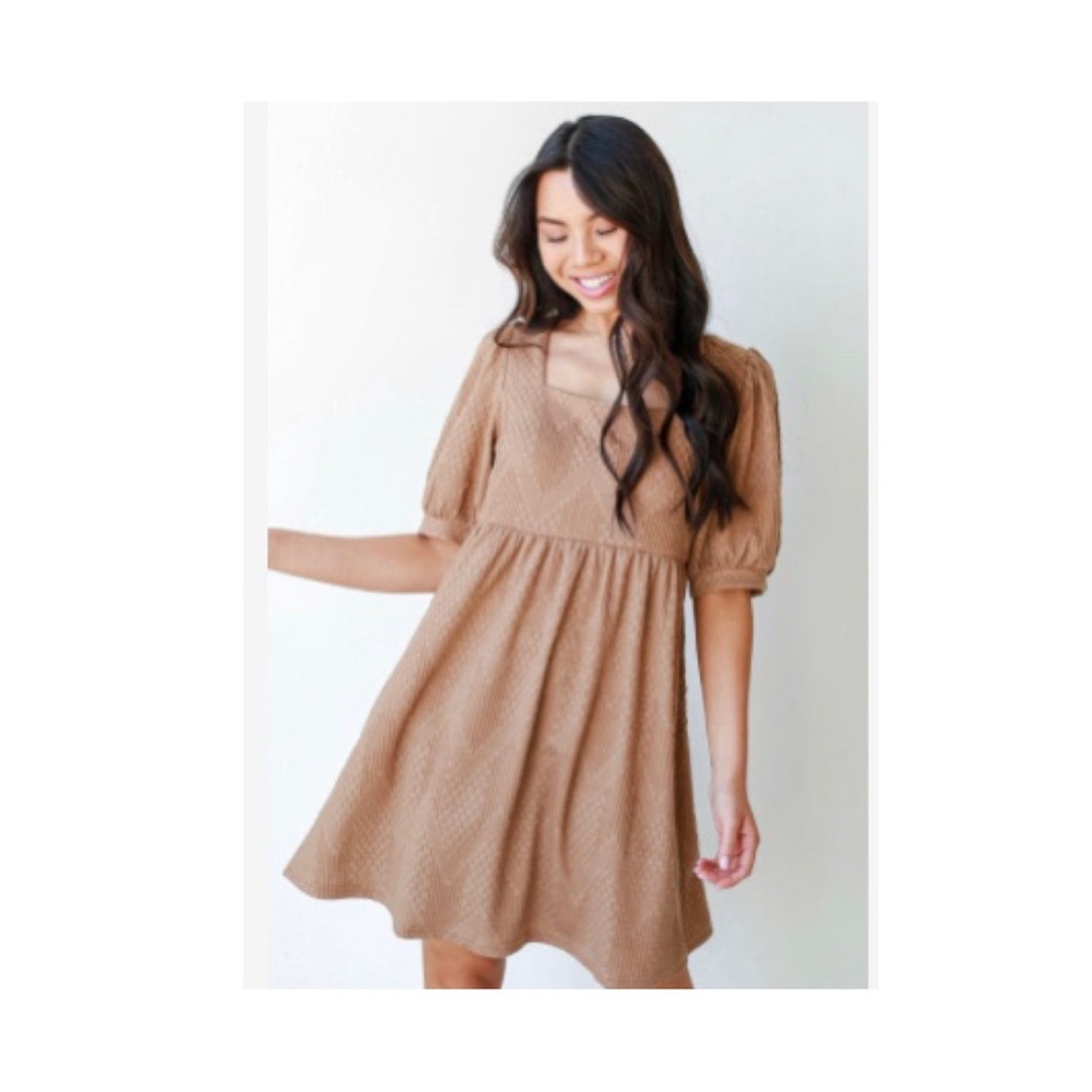 NWT Dress Up “Best Date Ever Knit Babydoll Dress”